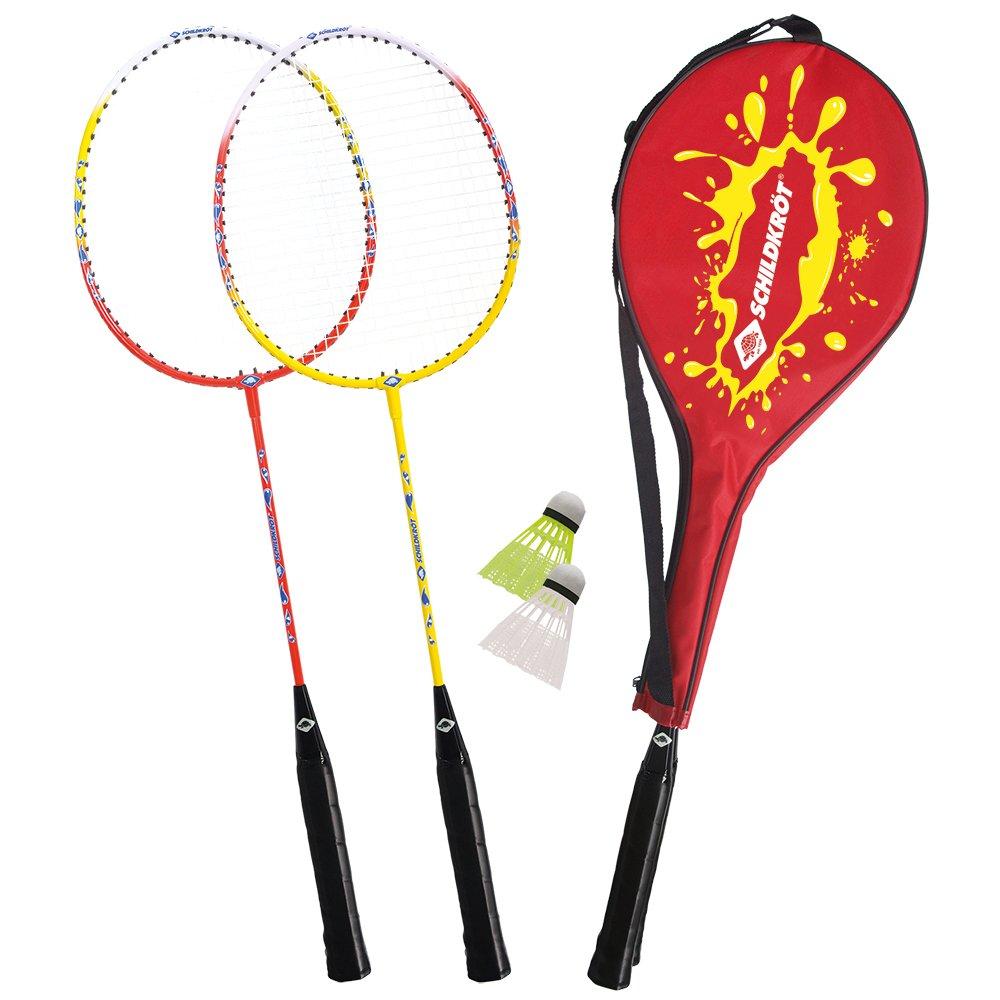 Image of SCHILDKRÖT FUNSPORTS Badminton Schläger-Set für 2 Spieler