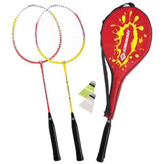 SCHILDKRÖT  Badminton Schläger-Set für 2 Spieler 