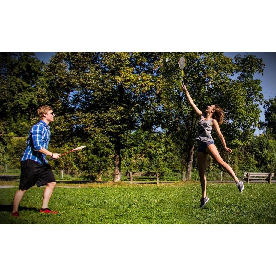 SCHILDKRÖT  Badminton Schläger-Set für 2 Spieler 