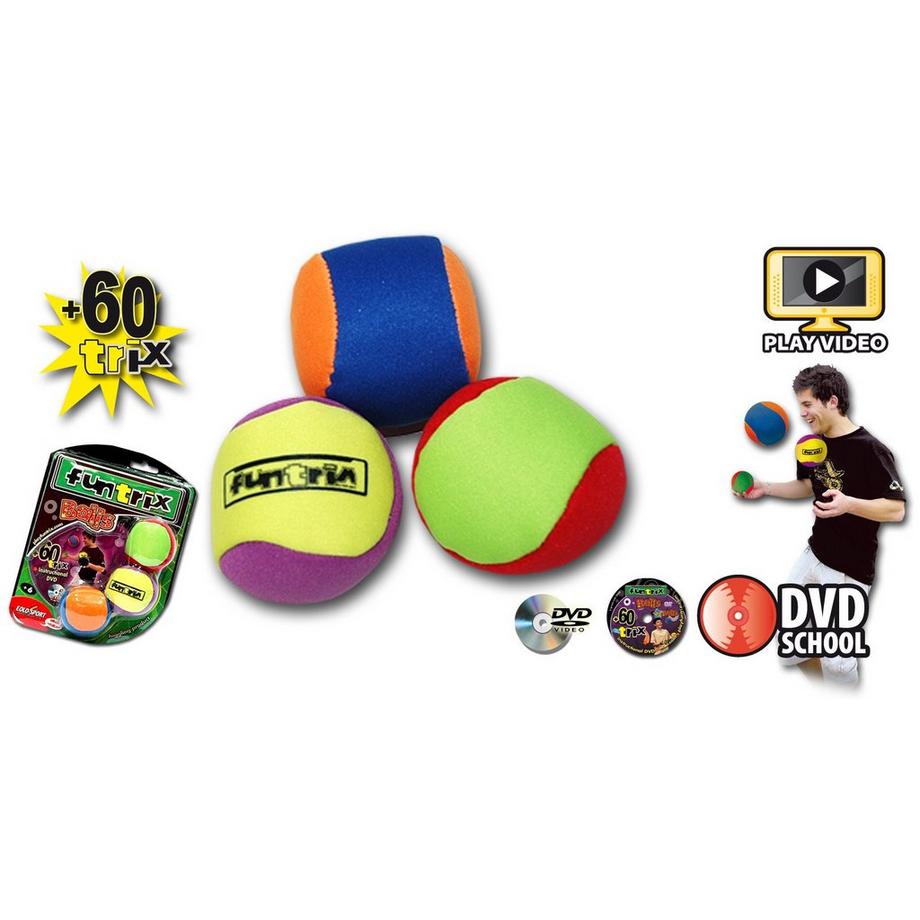   Funtrix Jonglierbälle, 3 Stück 