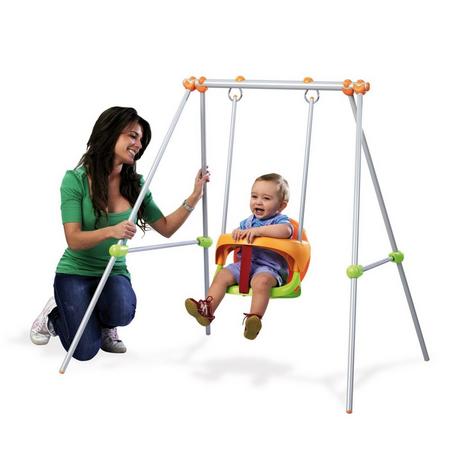 Smoby  Portique métal Baby Swing 
