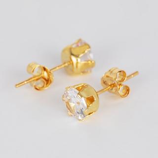 L' Atelier Gold 18 Karat by Manor  Orecchino zircone 