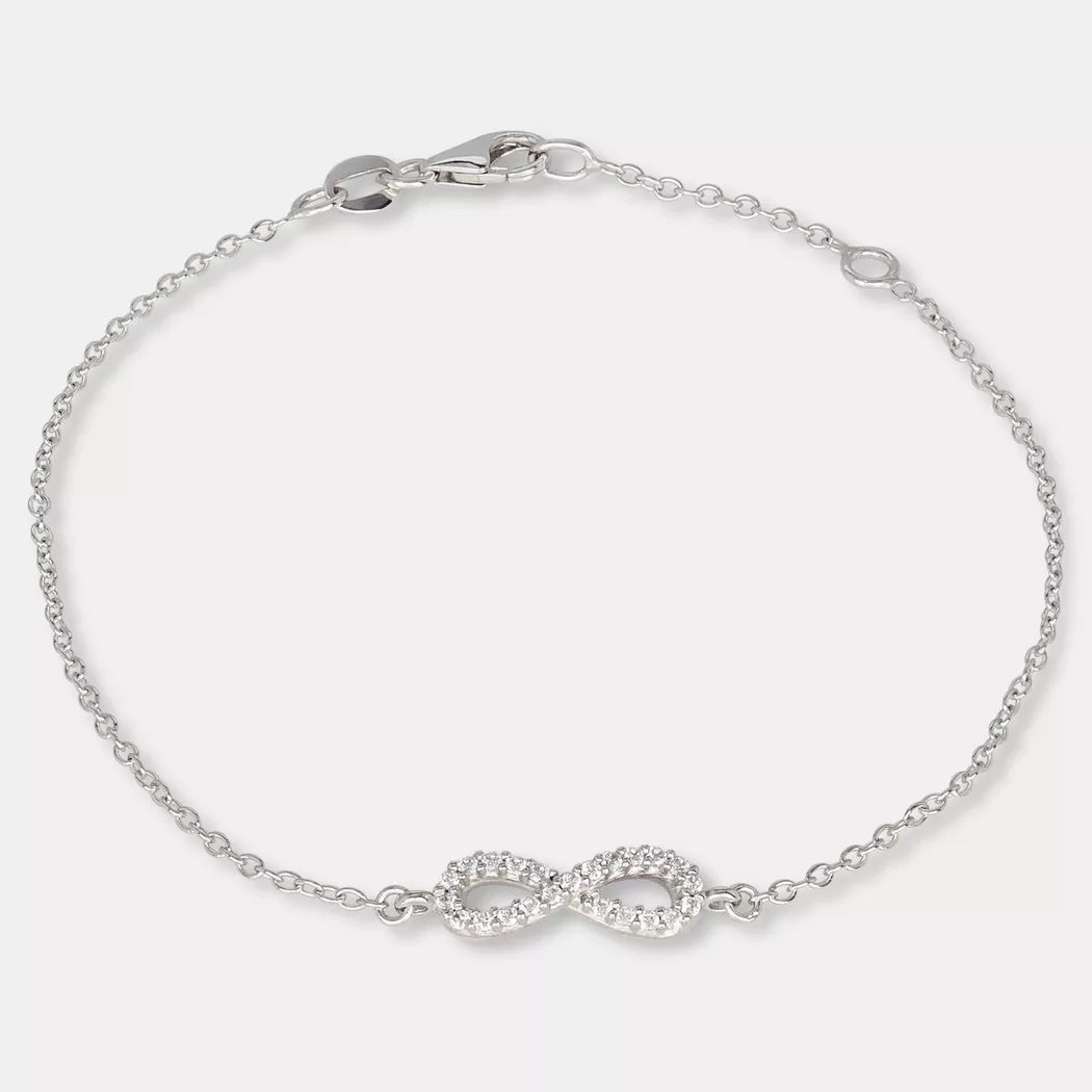 L' Atelier Gold 18 Karat by Manor - Armband, 18cm, Weissgold 2