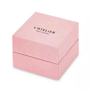 L' Atelier Gold 18 Karat by Manor  Einzelohrstecker Gelbgold