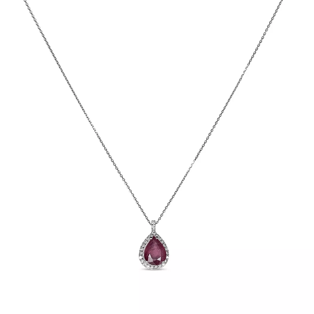 ZEN DIAMOND - Halskette, 45cm, Weissgold 8
