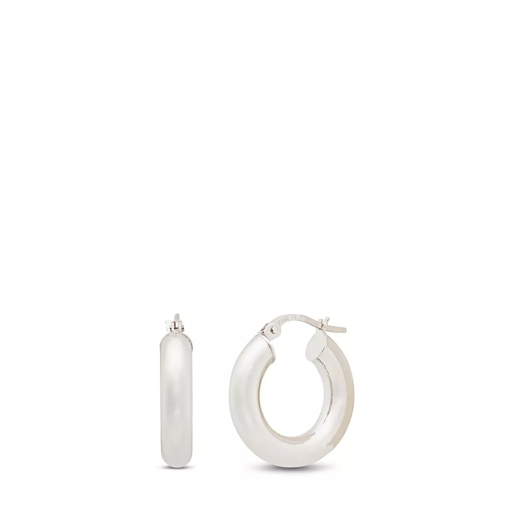 L' Atelier Gold 18 Karat by Manor - Ohrhänger, One Size, Weissgold 2