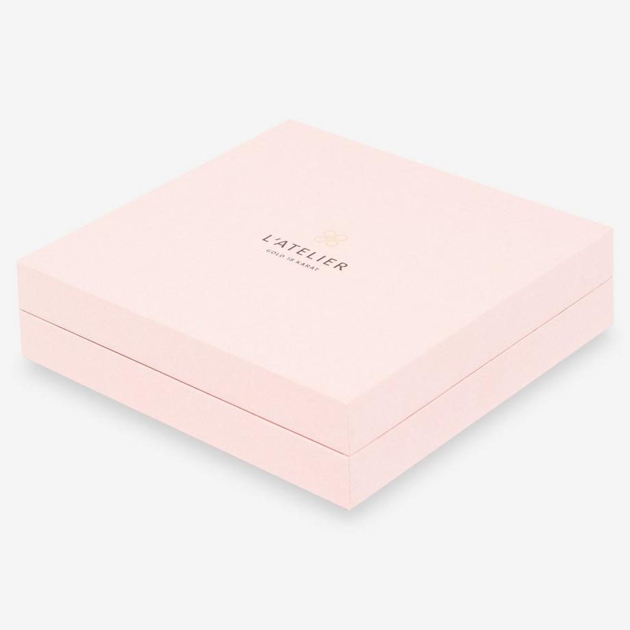 L' Atelier Gold 18 Karat by Manor  Parure collana/orecchini 