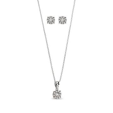 Parure collier/boucles d'oreilles