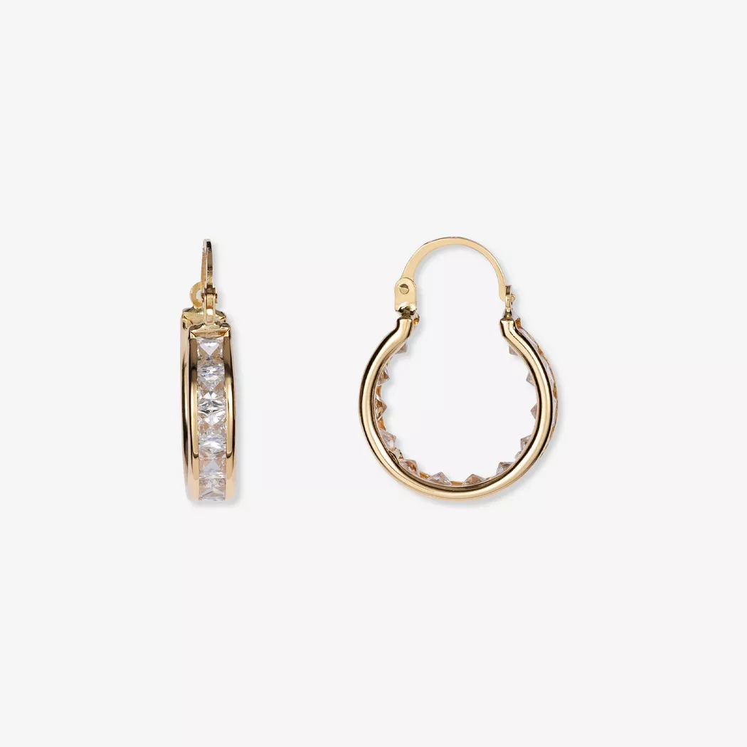 L' Atelier Gold 18 Karat by Manor - Creolen, One Size, Gelbgold 7