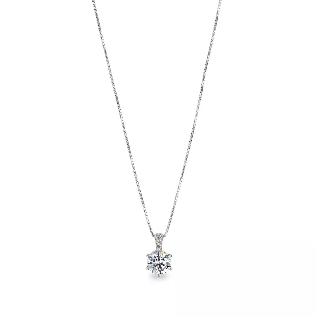 L' Atelier Gold 18 Karat by Manor - Halskette, 42cm, Weissgold 4
