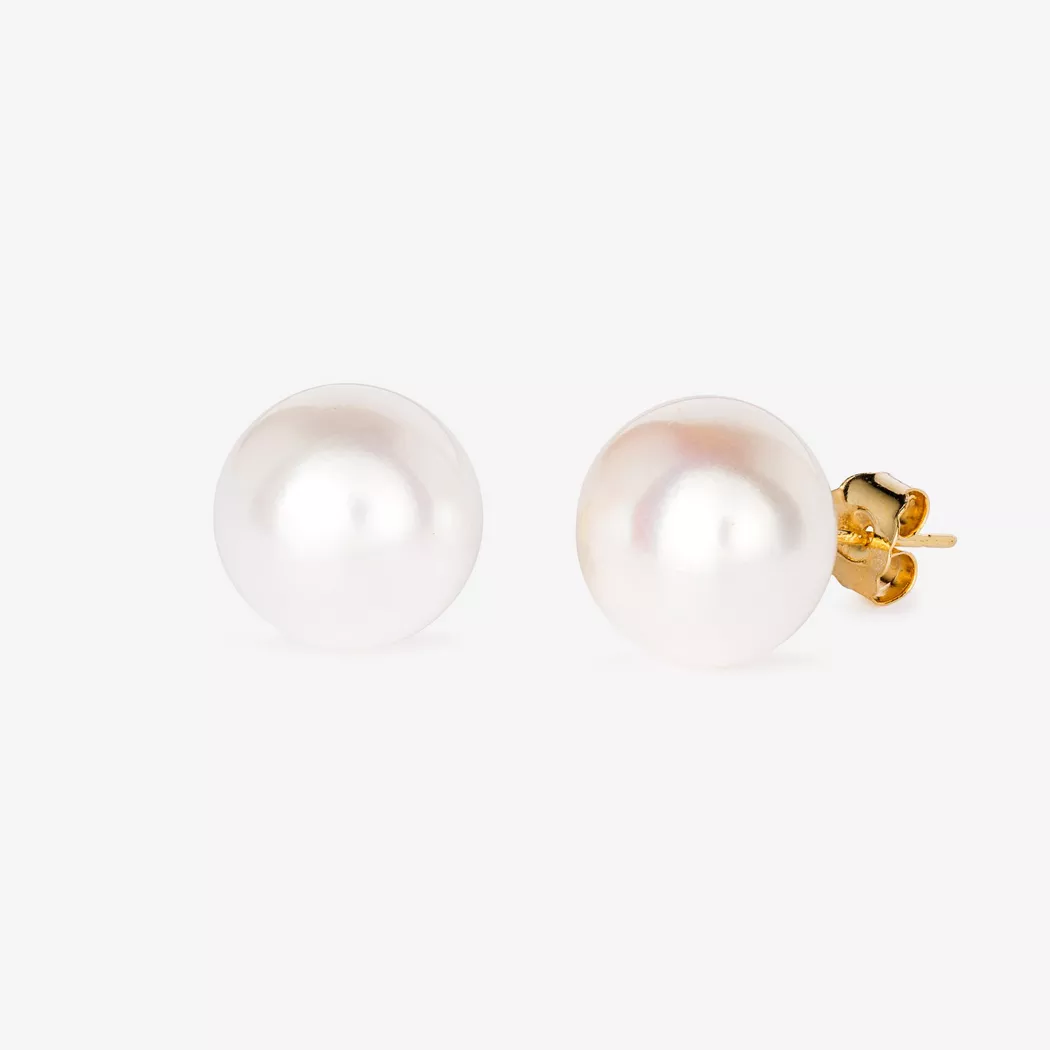 Puro® - Ohrstecker, One Size, Gelbgold 3