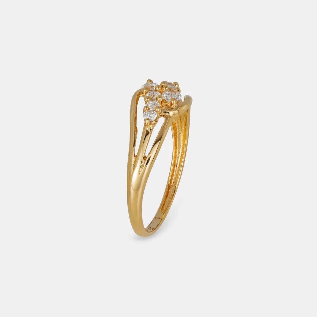 L' Atelier Gold 18 Karat by Manor - Ring, 54, Gelbgold