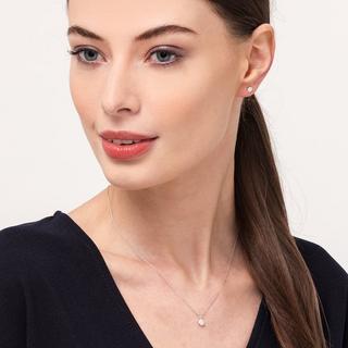 L' Atelier Gold 18 Karat by Manor  Parure collier/boucles d'oreilles 