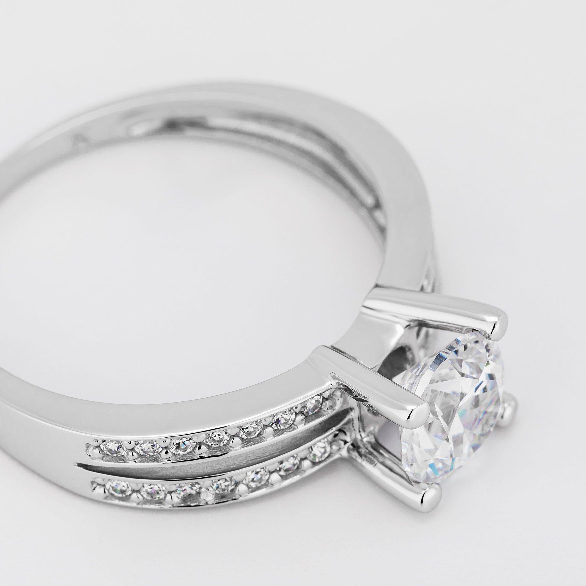 L' Atelier Gold 18 Karat by Manor  Ring mit Zirkonia 