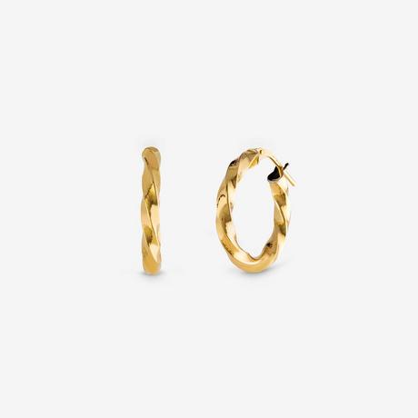 L' Atelier Gold 18 Karat by Manor  Créoles 