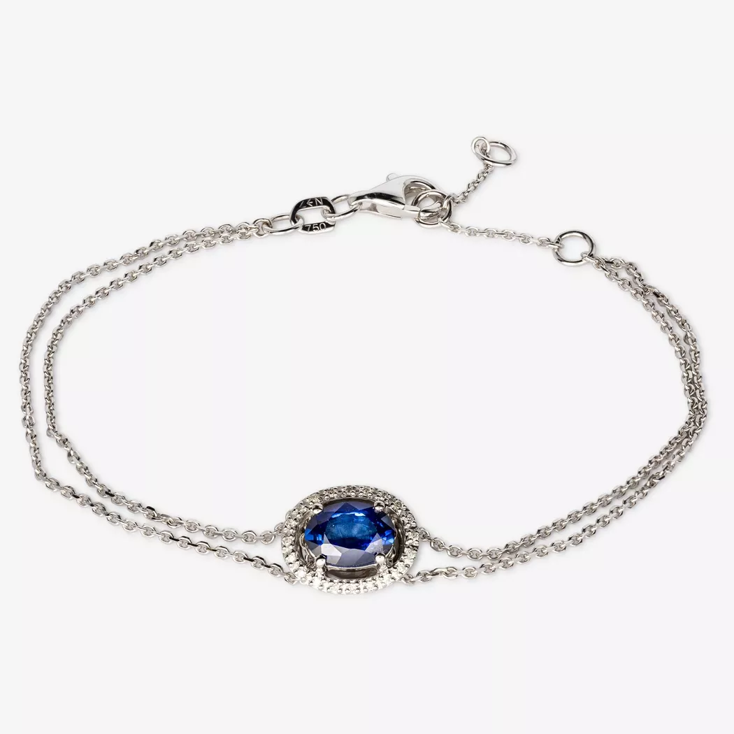 ZEN DIAMOND - Armband, 17cm, Weissgold