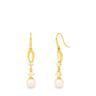 L' Atelier Gold 18 Karat by Manor  BOUCLES PEND. OR 18K Or Jaune