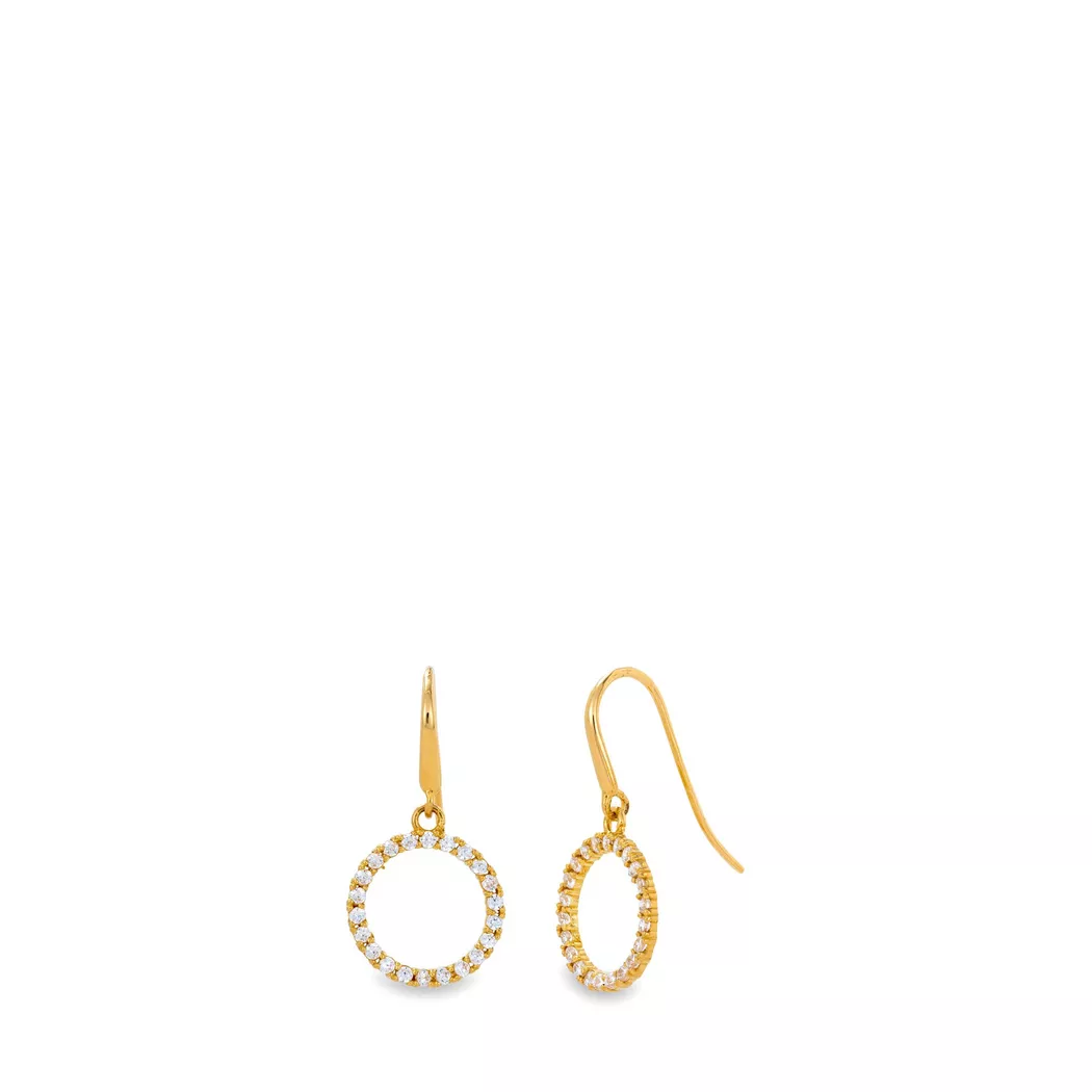 L' Atelier Gold 18 Karat by Manor - Ohrhänger, One Size, Gelbgold 8