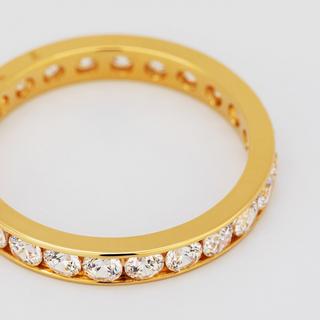 L' Atelier Gold 18 Karat by Manor  Ring mit Zirkonia 