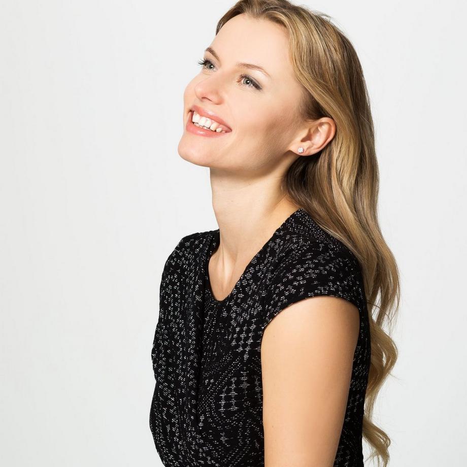 Sergio Ferris  Orecchini con diamante 