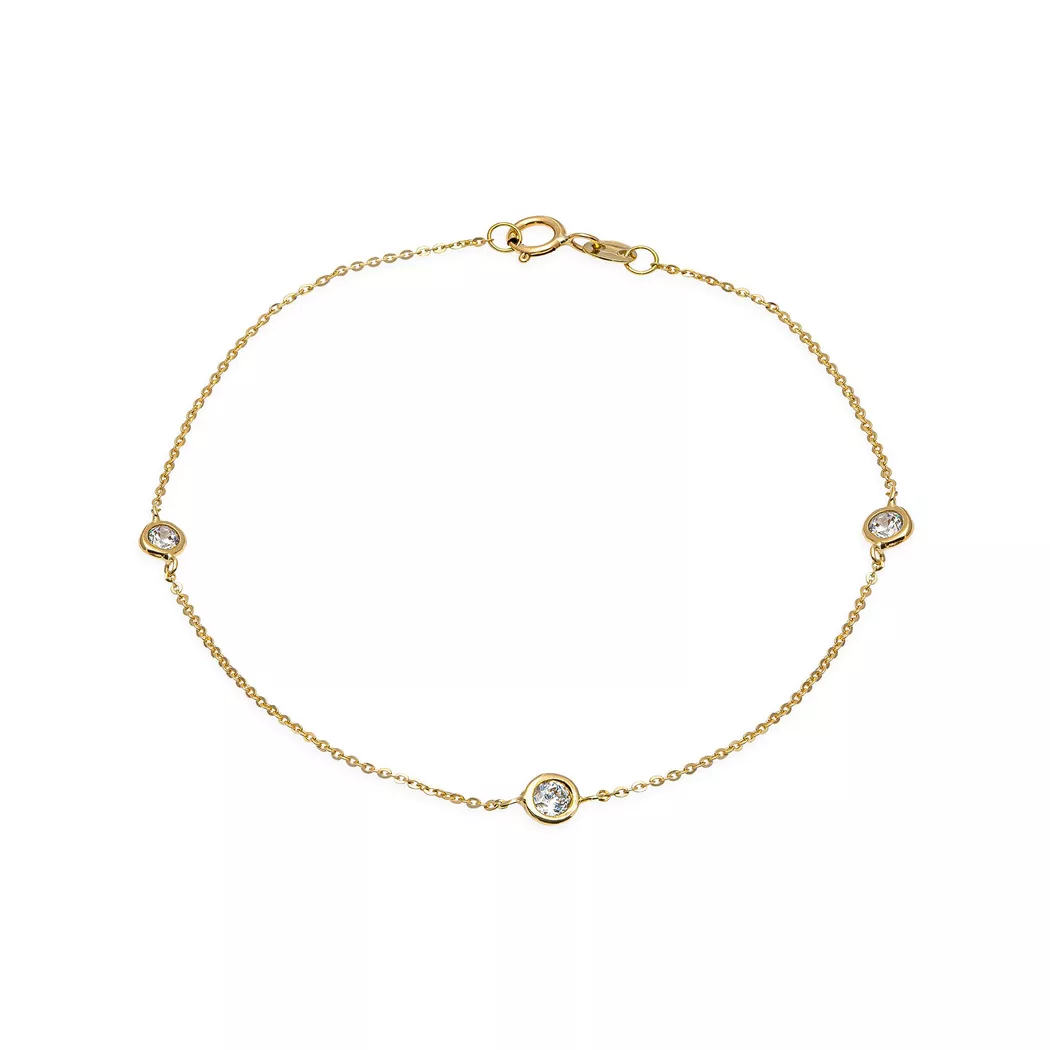 L' Atelier Gold 18 Karat by Manor - Armband, 18cm, Gelbgold 3