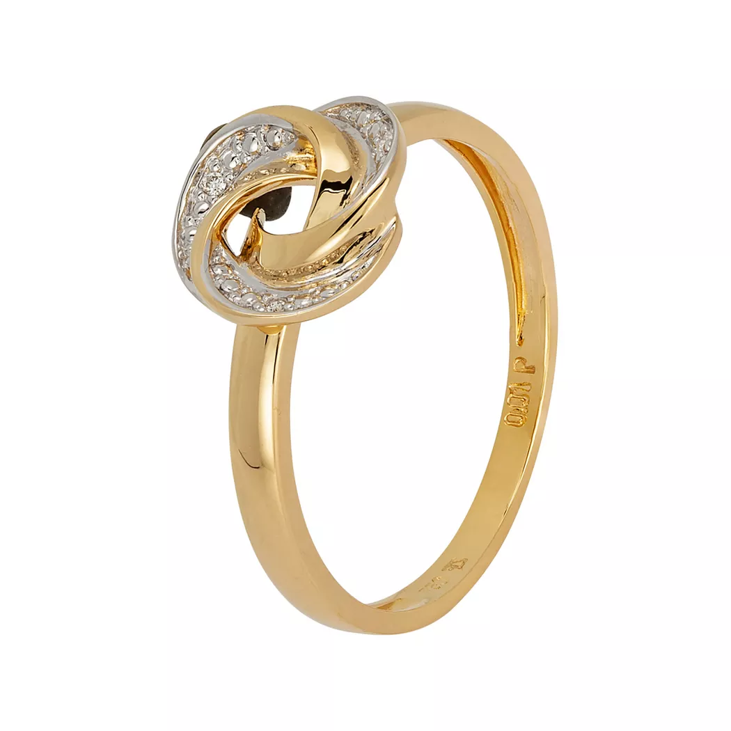 L' Atelier Gold 18 Karat by Manor - Ring, 54, Gelbgold 7
