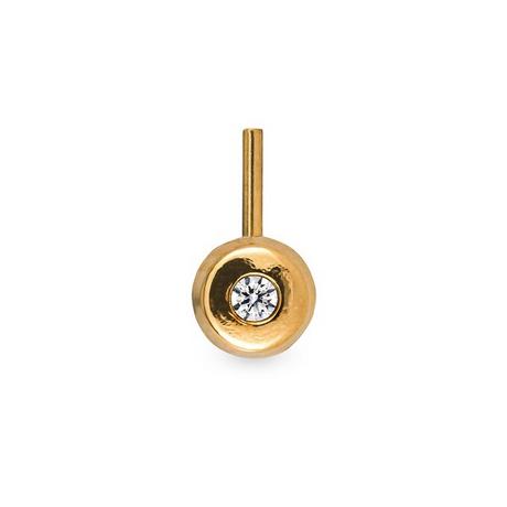 L' Atelier Gold 18 Karat by Manor  Piercing naso 