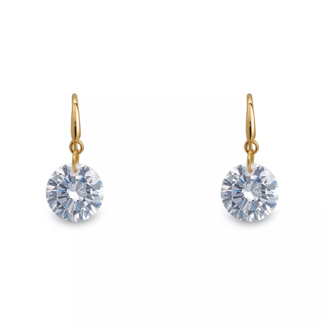 L' Atelier Gold 18 Karat by Manor - Ohrhänger, One Size, Gelbgold 4