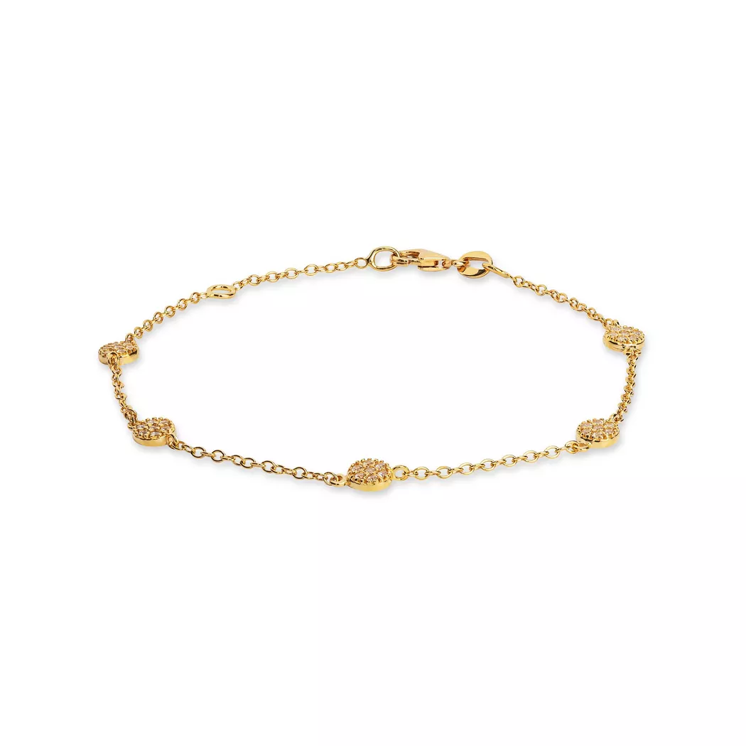 L' Atelier Gold 18 Karat by Manor - Armband, 18cm, Gelbgold 6