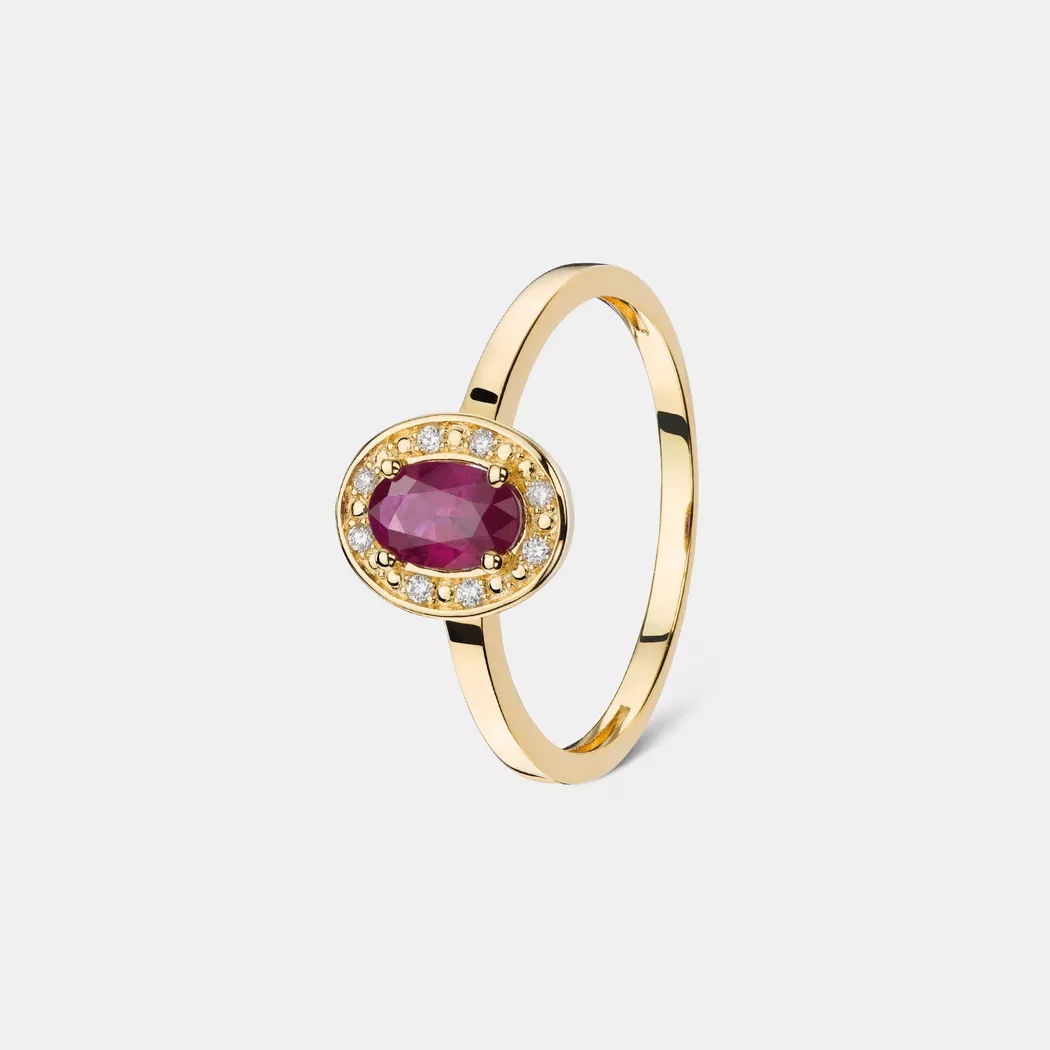 L' Atelier Gold 18 Karat by Manor - Ring, 56, Gelbgold 8