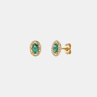 L' Atelier Gold 18 Karat by Manor  Ohrstecker 