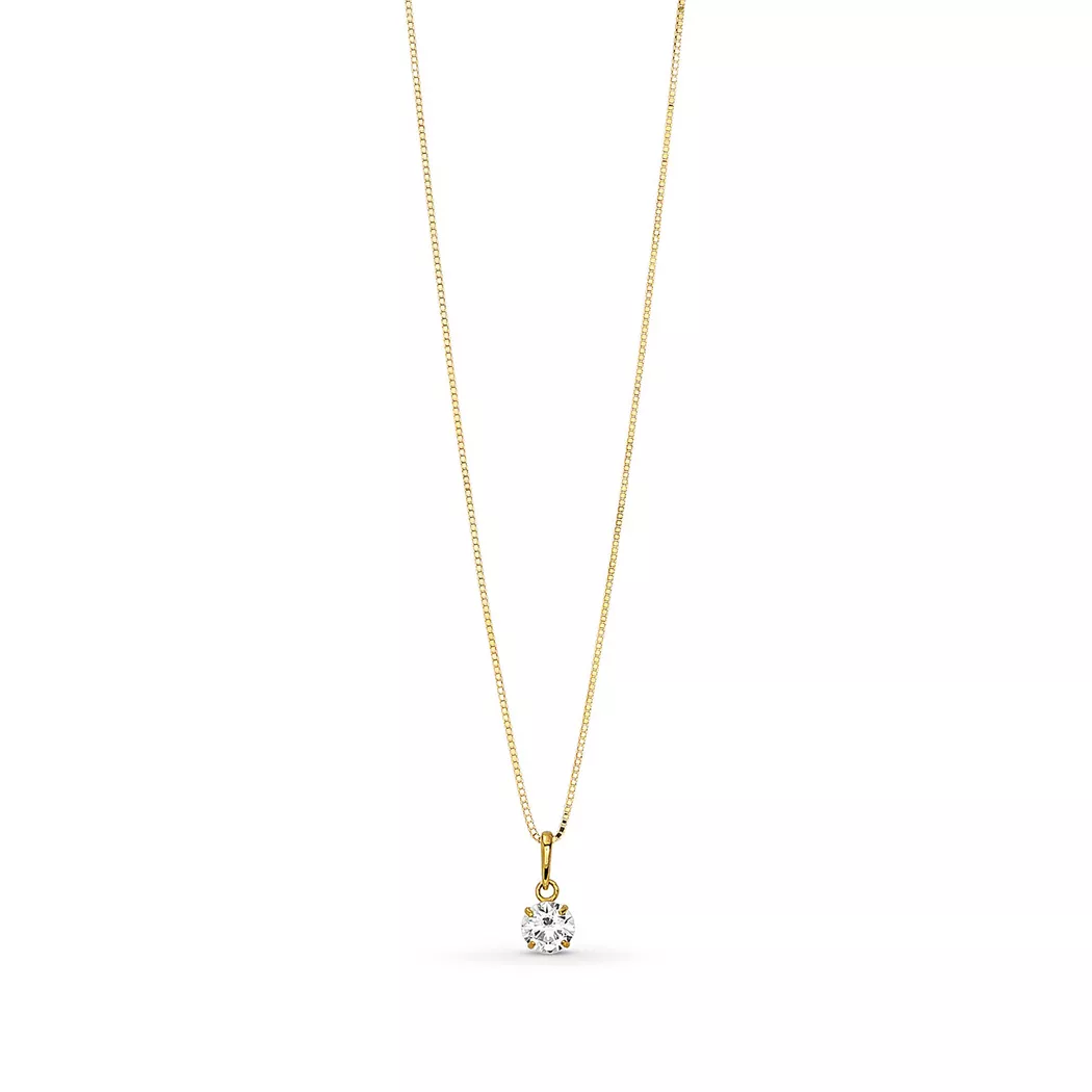 L' Atelier Gold 18 Karat by Manor - Halskette, 42cm, Gelbgold