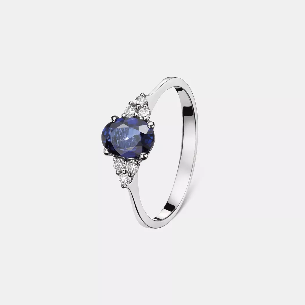 ZEN DIAMOND - Ring, 54, Weissgold 4