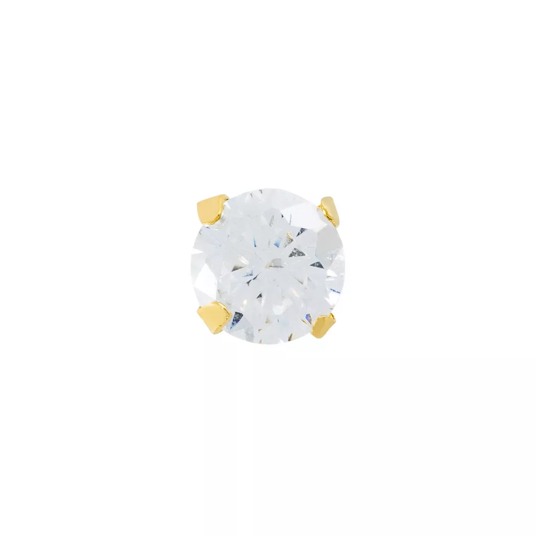 L' Atelier Gold 18 Karat by Manor - Einzelohrstecker, One Size, Gelbgold 6