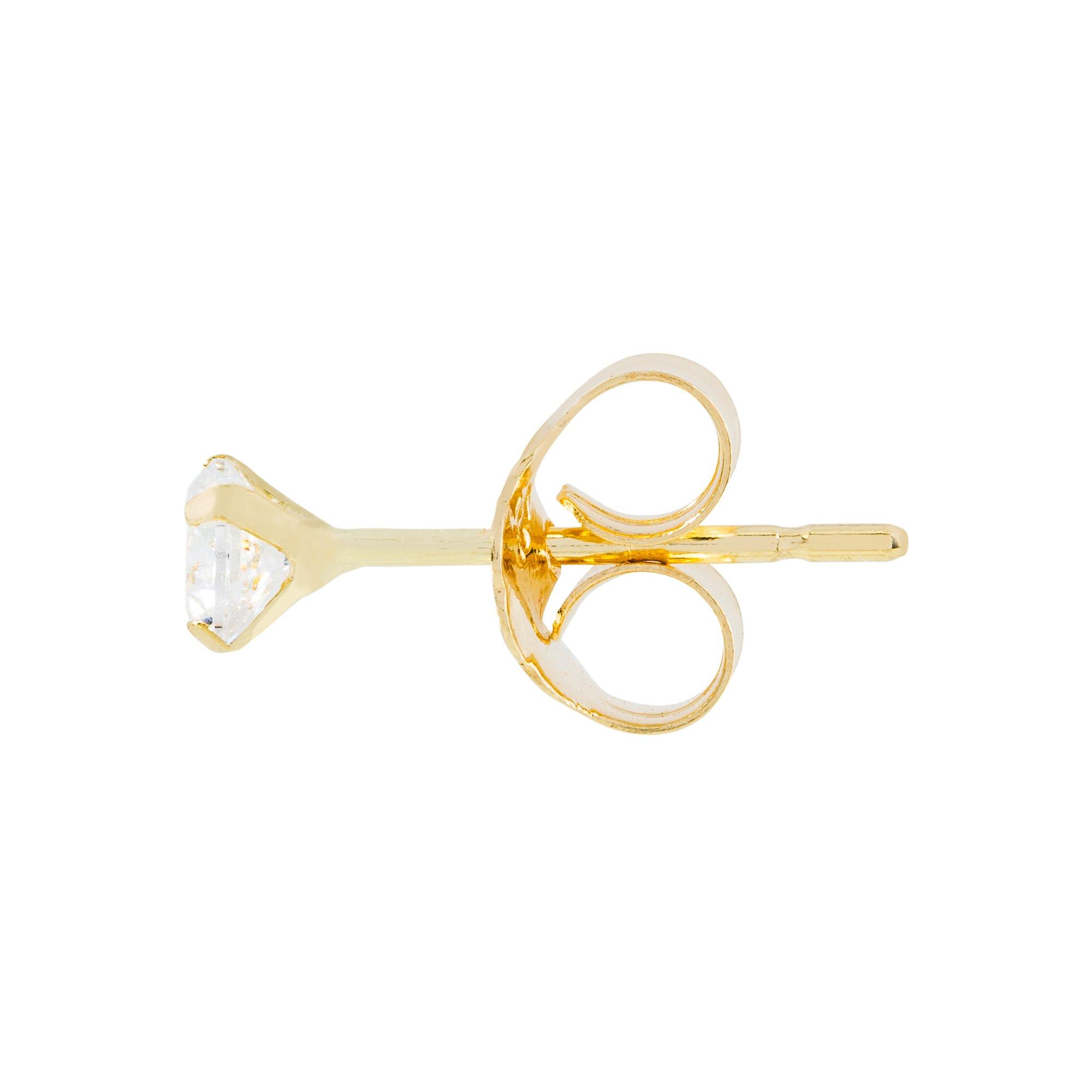 L' Atelier Gold 18 Karat by Manor  Einzelohrstecker 