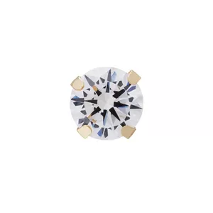 Orecchino singolo zircone