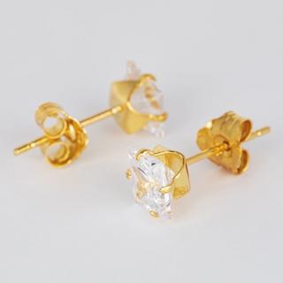 L' Atelier Gold 18 Karat by Manor  Ohrstecker 