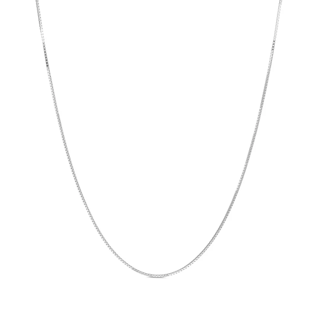 L' Atelier Gold 18 Karat by Manor - Halskette, 45cm, Weissgold 9