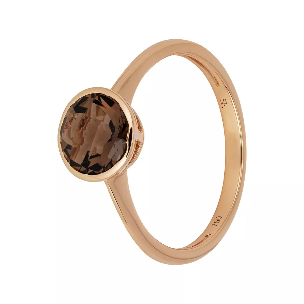 L' Atelier Gold 18 Karat by Manor - Ring, 54, Roségold