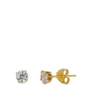 L' Atelier Gold 18 Karat by Manor  Ohrstecker mit Stein 