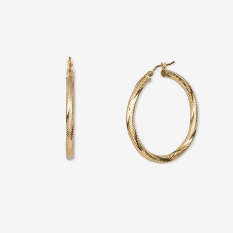 L' Atelier Gold 18 Karat by Manor  Creolen 