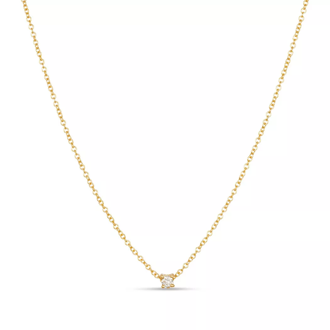 Sergio Ferris - Halskette, 45cm, Gelbgold