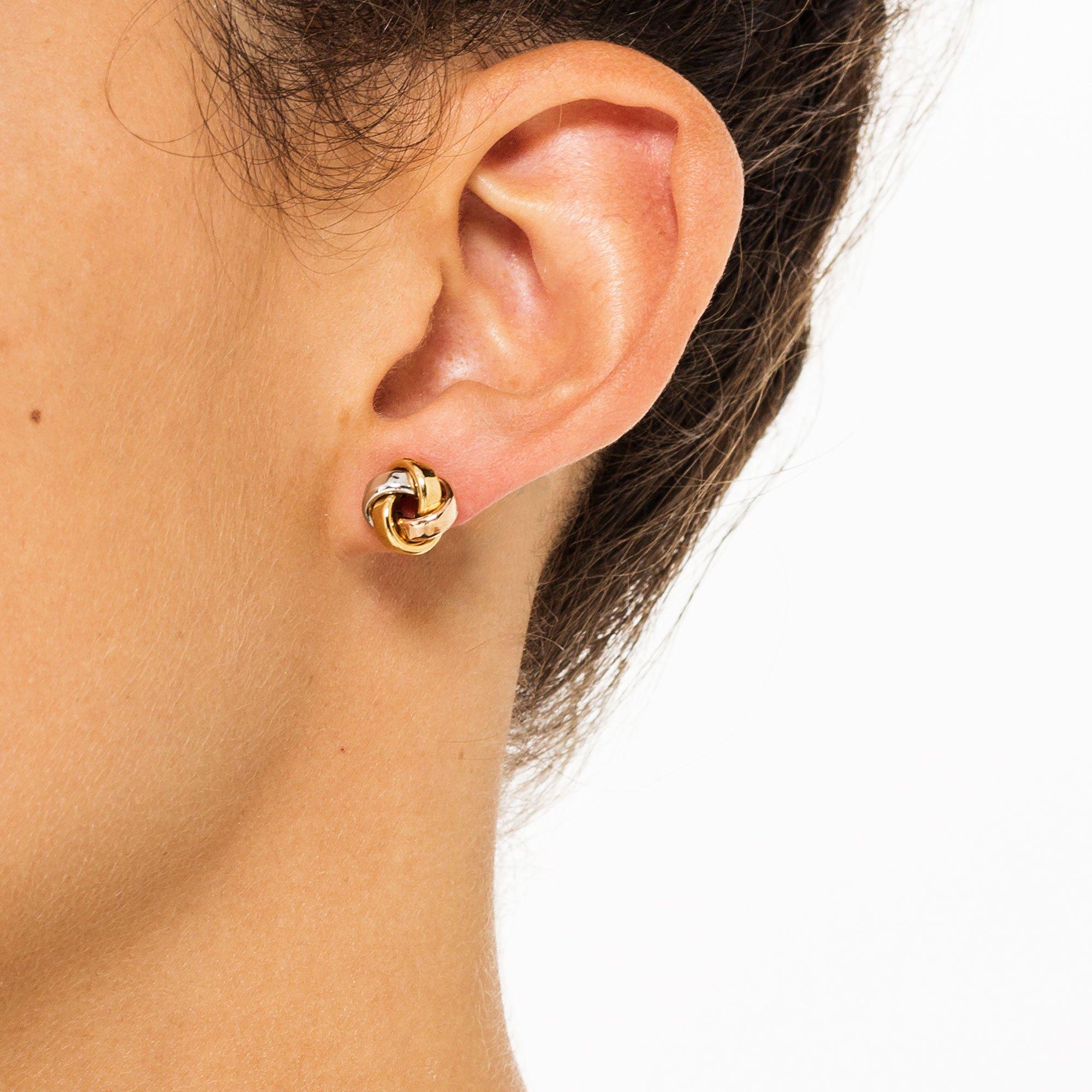 L' Atelier Gold 18 Karat by Manor  Ohrstecker 