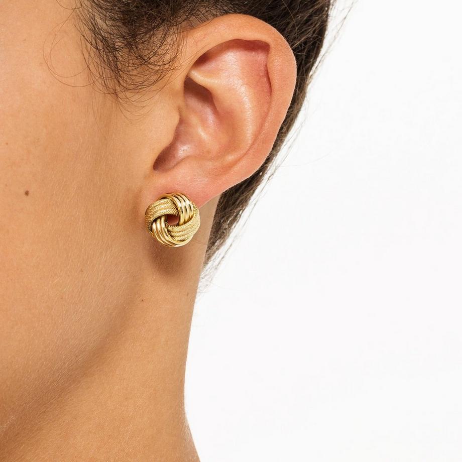 L' Atelier Gold 18 Karat by Manor  Ohrstecker 