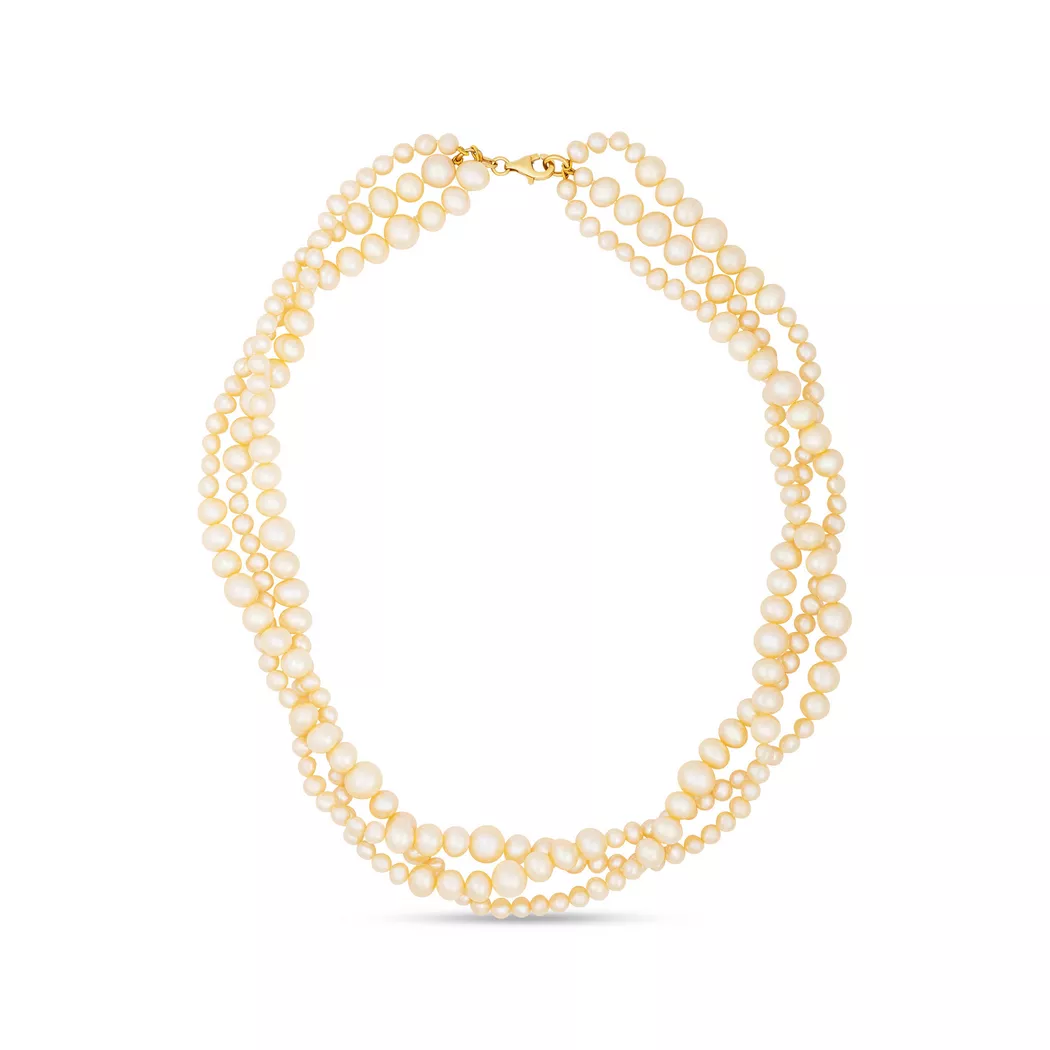 Puro® - Halskette, 45cm, Gelbgold 8