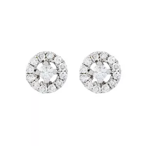 Boucle d'oreille avec diamant