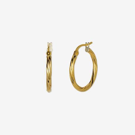 L' Atelier Gold 18 Karat by Manor  Creolen 