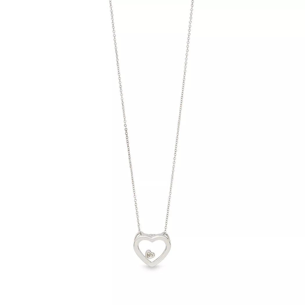 L' Atelier Gold 18 Karat by Manor - Halskette, 42cm, Weissgold 10