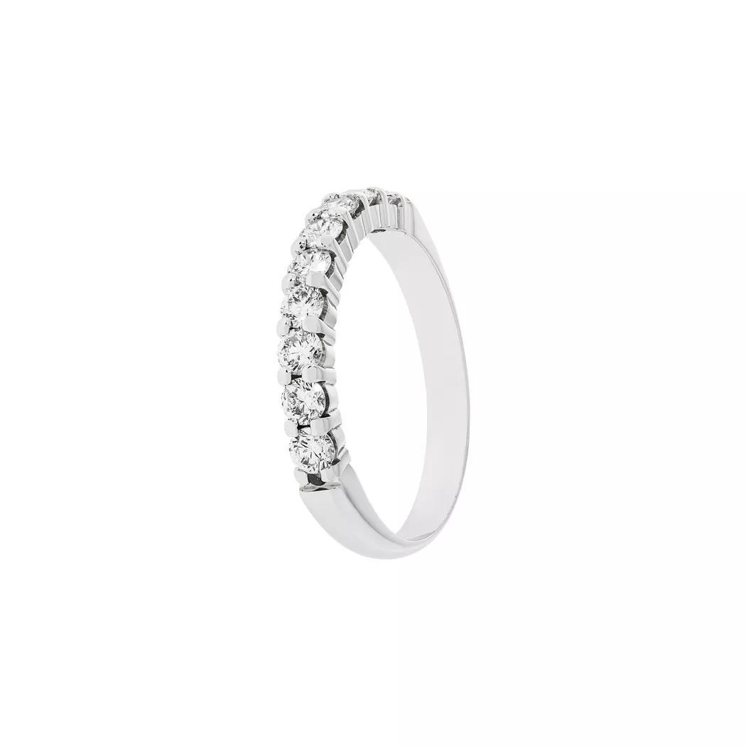 Sergio Ferris - Ring mit Diamant, 54, Weissgold