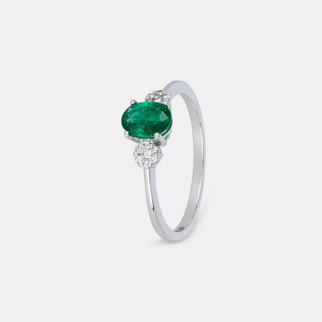 ZEN DIAMOND - Ring, 58, Weissgold 3